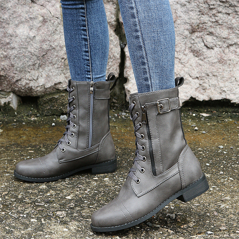 Katerina - Bottes Élégantes à Petit Talon