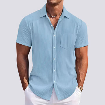 James - Chemise rayée élégante pour hommes