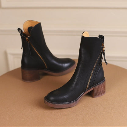 Rosie - Elegante Stiefeletten mit Reißverschluss für Damen
