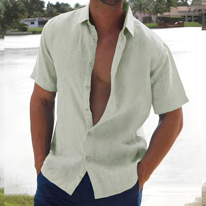 Russell - Chemise à manches courtes pour hommes confortable