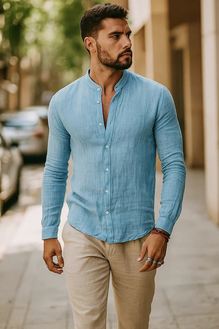 Blaese - Chemise Relax à Manches 3/4