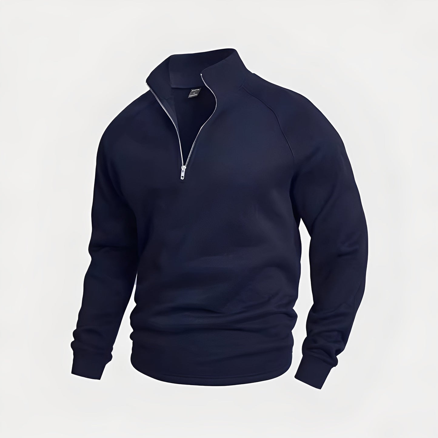 Wiley - Sweat décontracté en polaire avec zip pour hommes