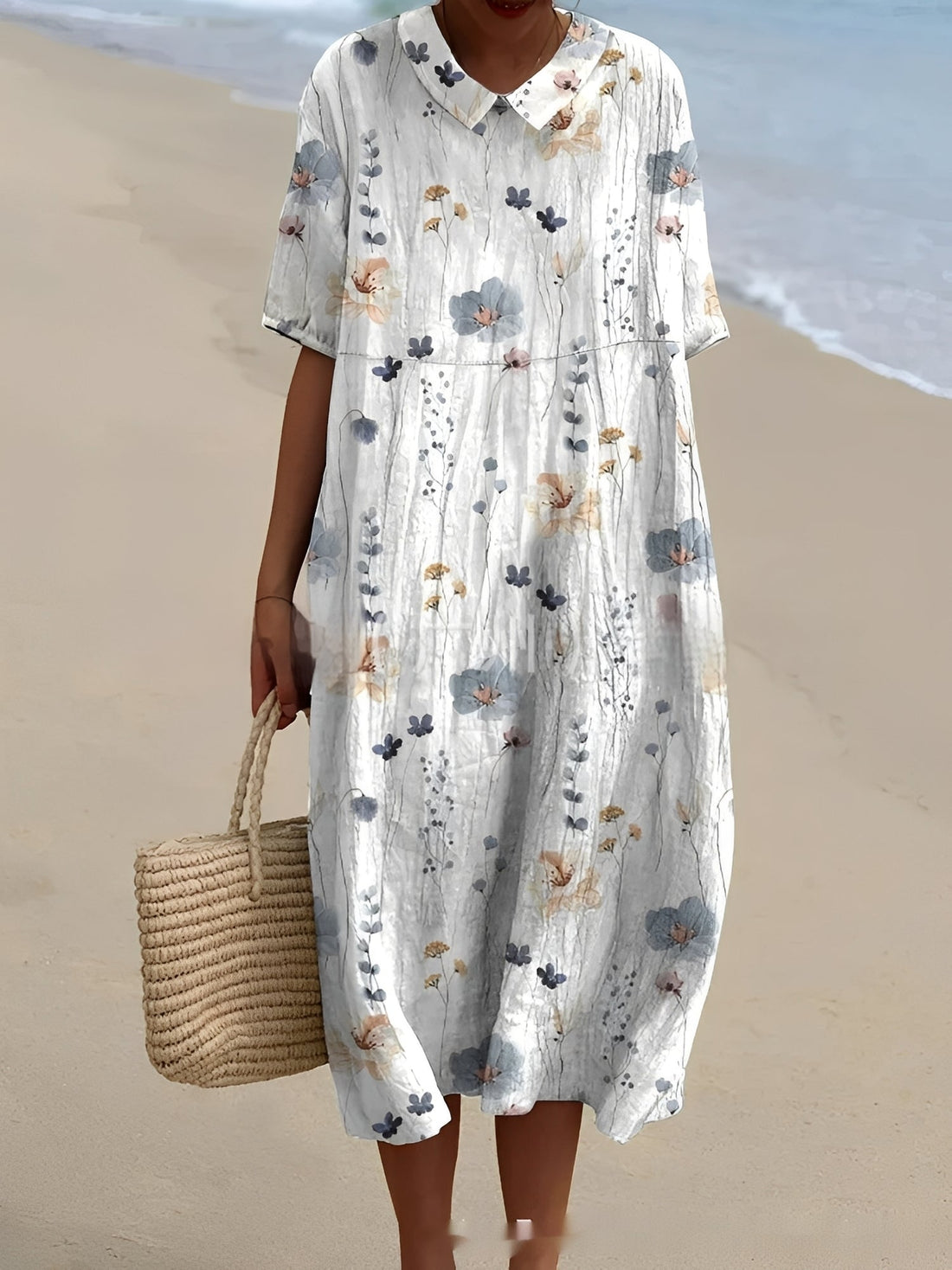 Stella - Robe élégante au look vintage pour femmes