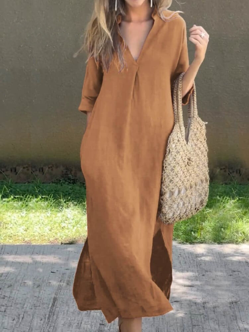 Brigittel - Robe longue femme