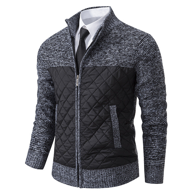 Denton - Blazer en jacquard-twill pour homme, chaud et tendance