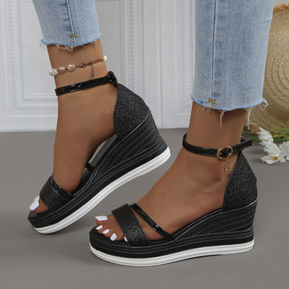 Alicia - Fashionable sandals with thick sole for women