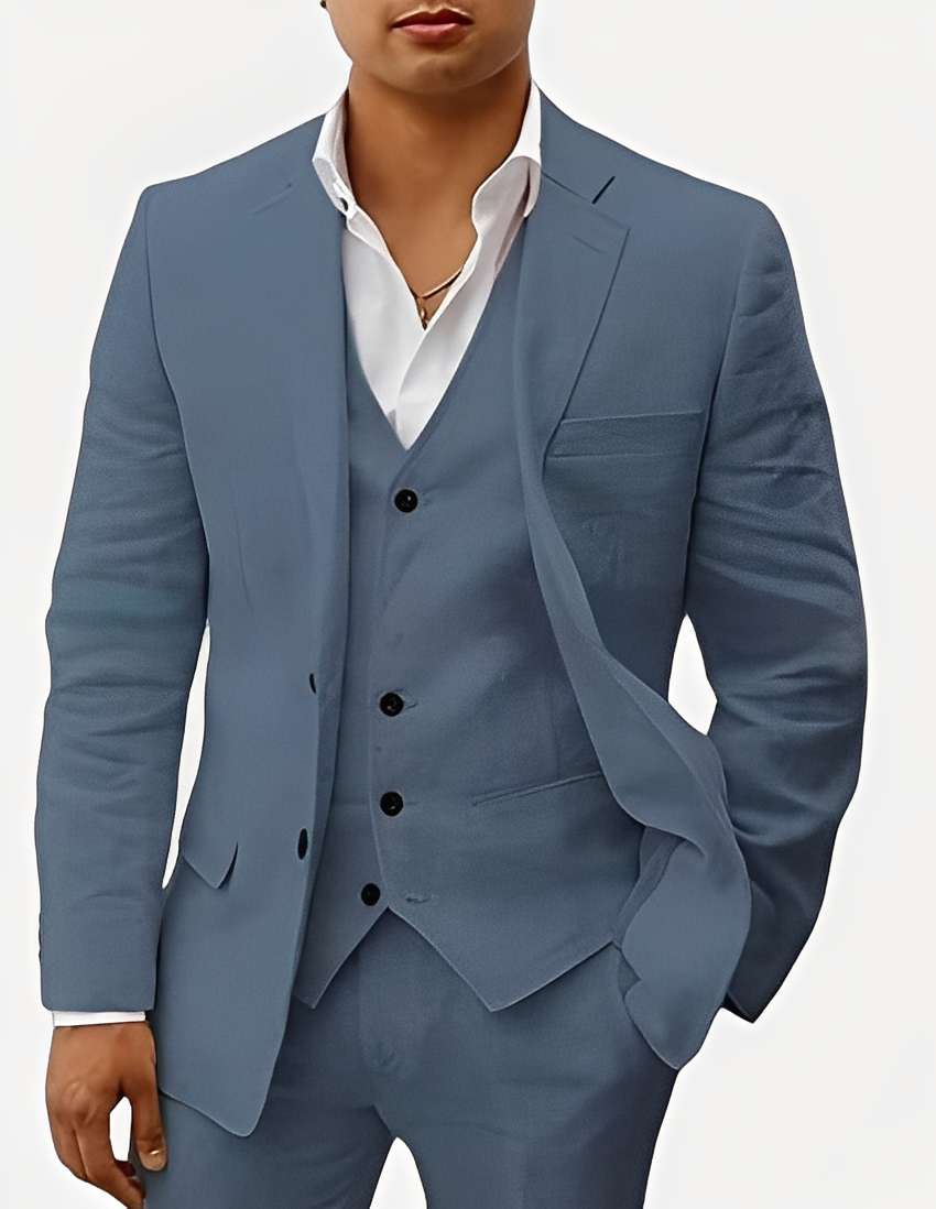 Beckham - Ensemble trois pièces élégant pour hommes
