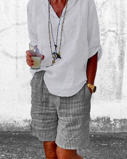 Élise – Shorts Rayés