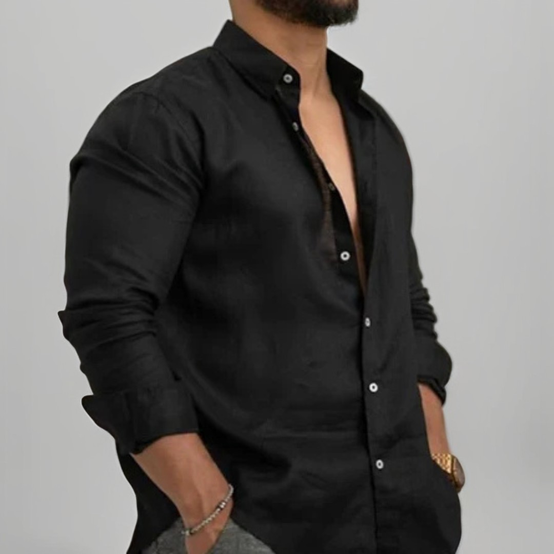 Kurt - Chemise élégante à manches longues pour hommes