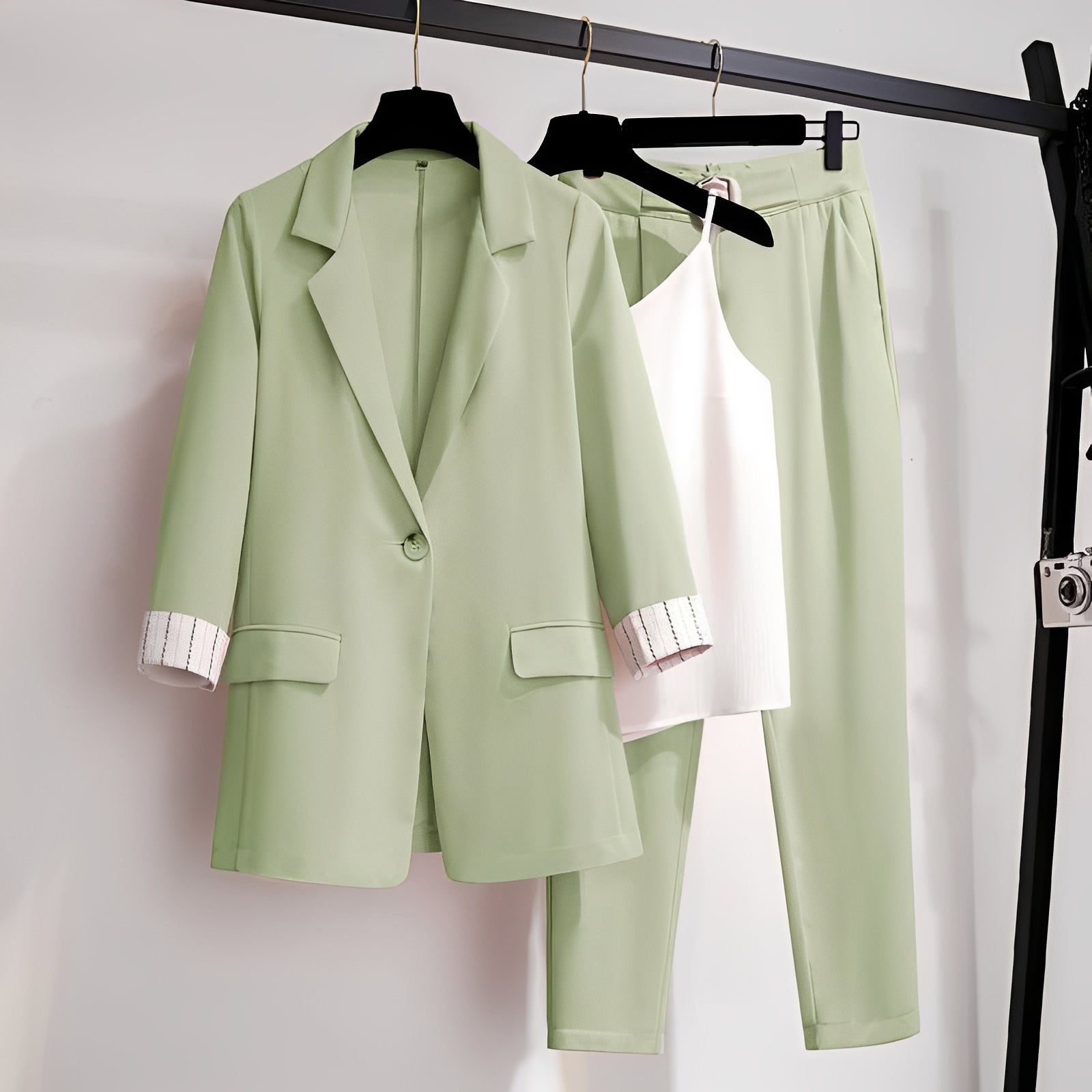 Paula - Ensemble de blazer trois pièces chic pour femmes