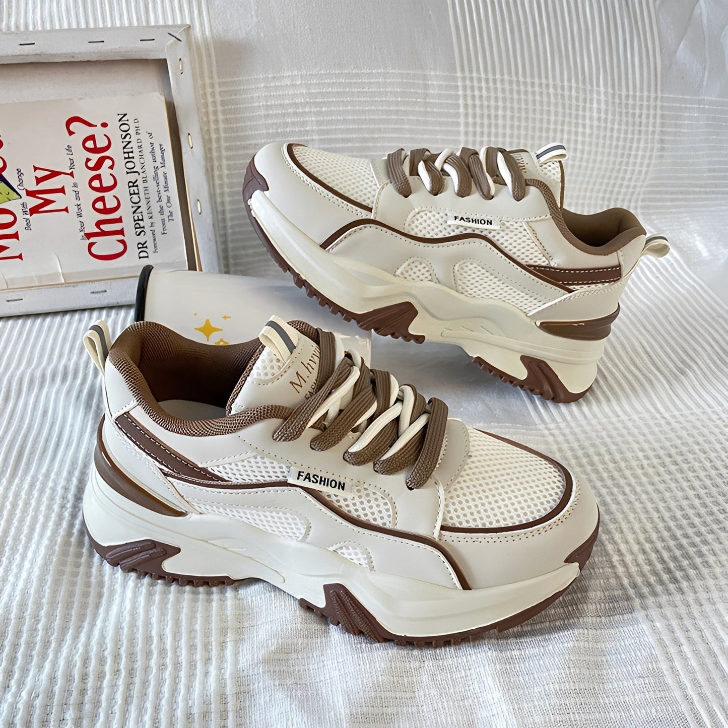 Rachel - Legere Damenschuhe aus Netzstoff mit hohen Absätzen