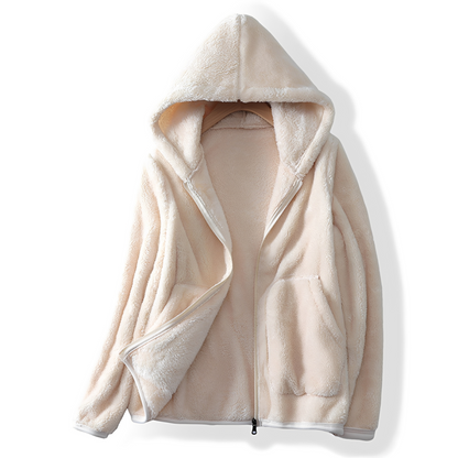 Gabriella - Warm and padded fleece jacket for women