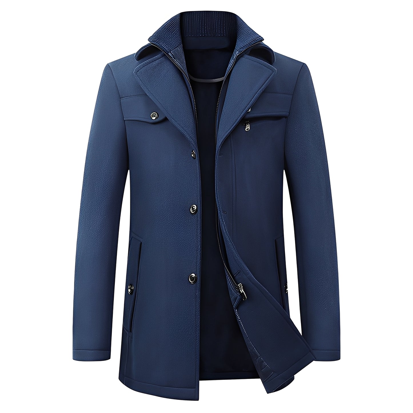 Hubert - Warm and fashionable winter coat for men
