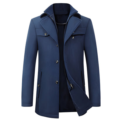 Hubert - Warm and fashionable winter coat for men