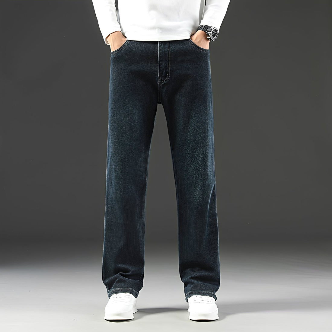 Louie - Pantalon extensible à l'allure décontractée