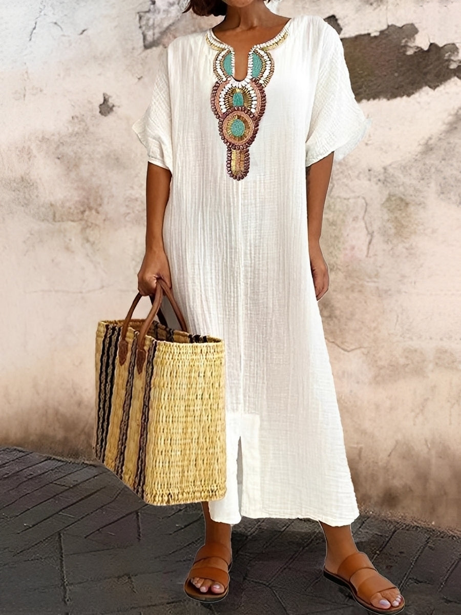 Paula - Robe style bohème chic