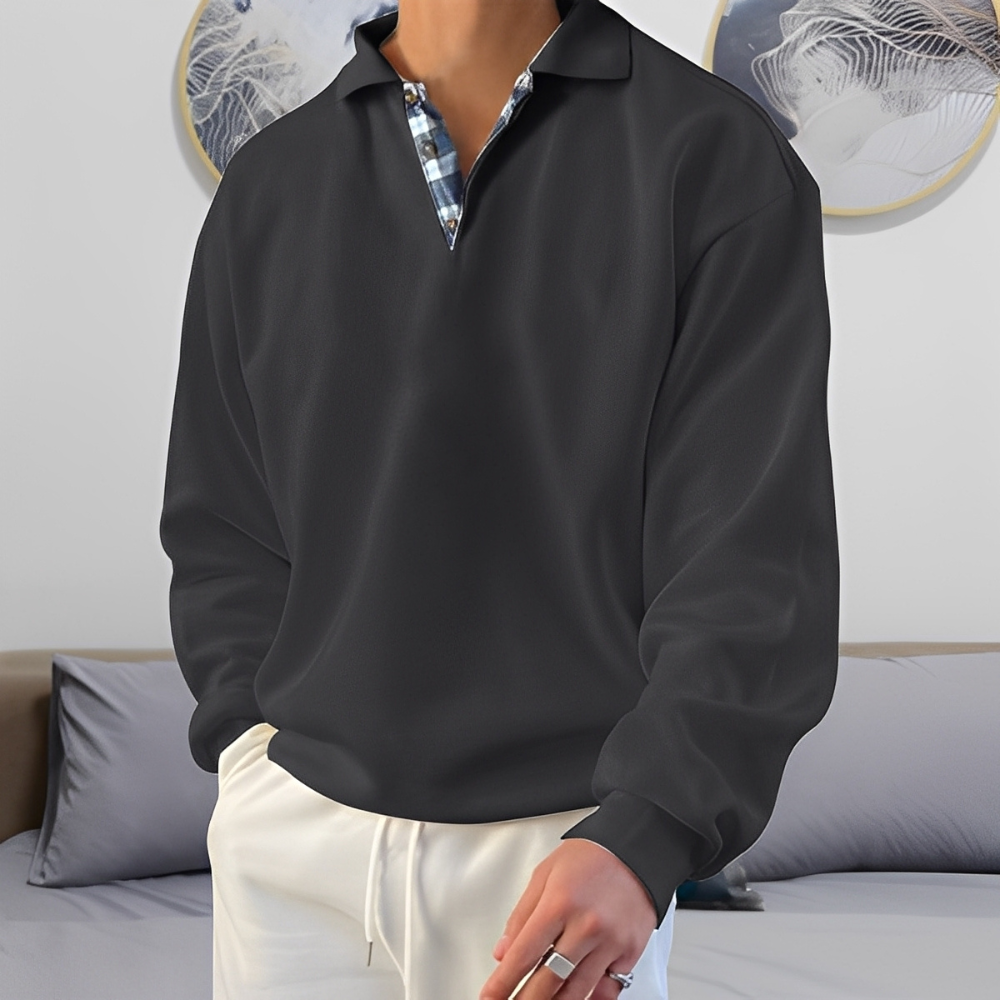 Colsen - Sweat moderne avec zip pour hommes