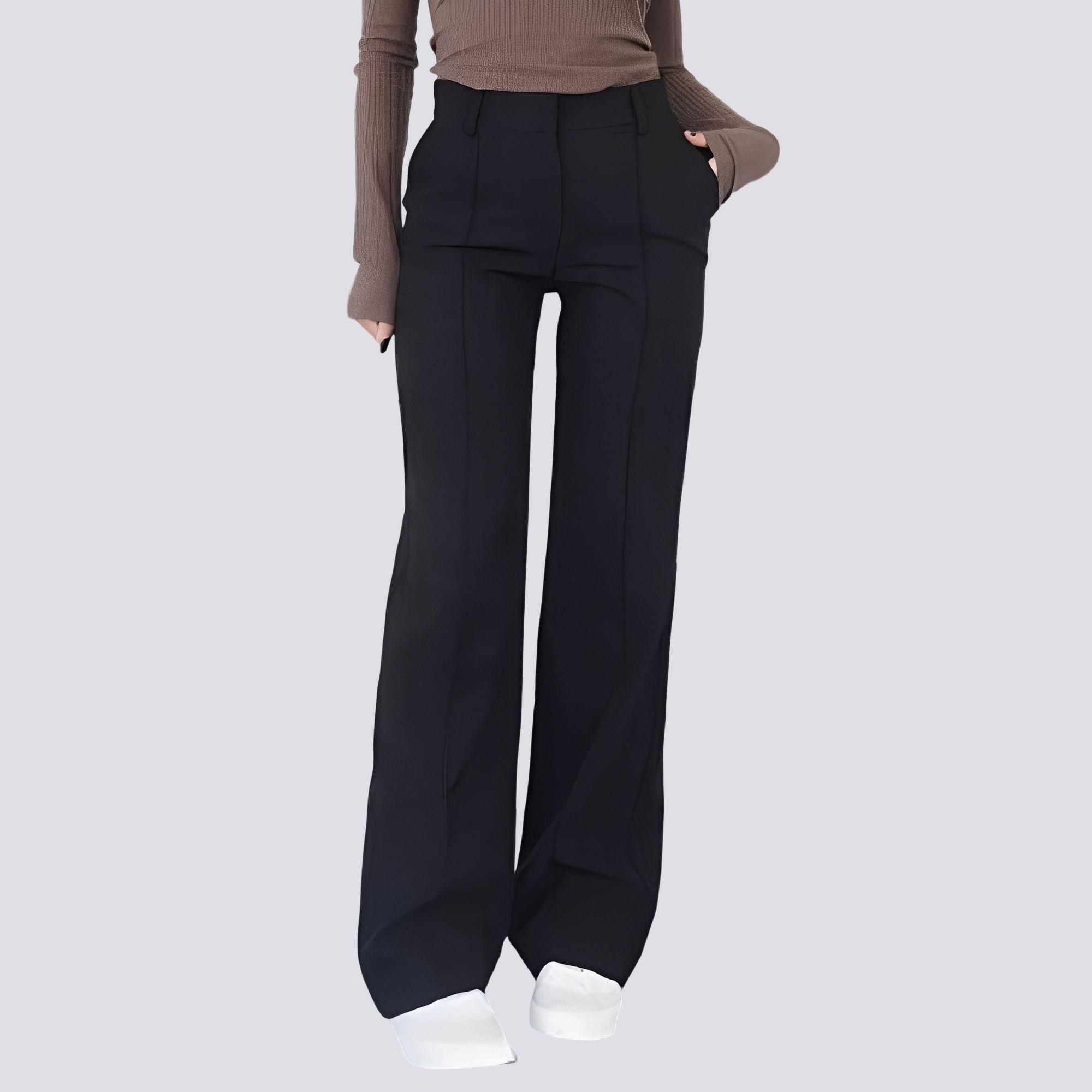 Herbie - Pantalon Relax Taille Haute