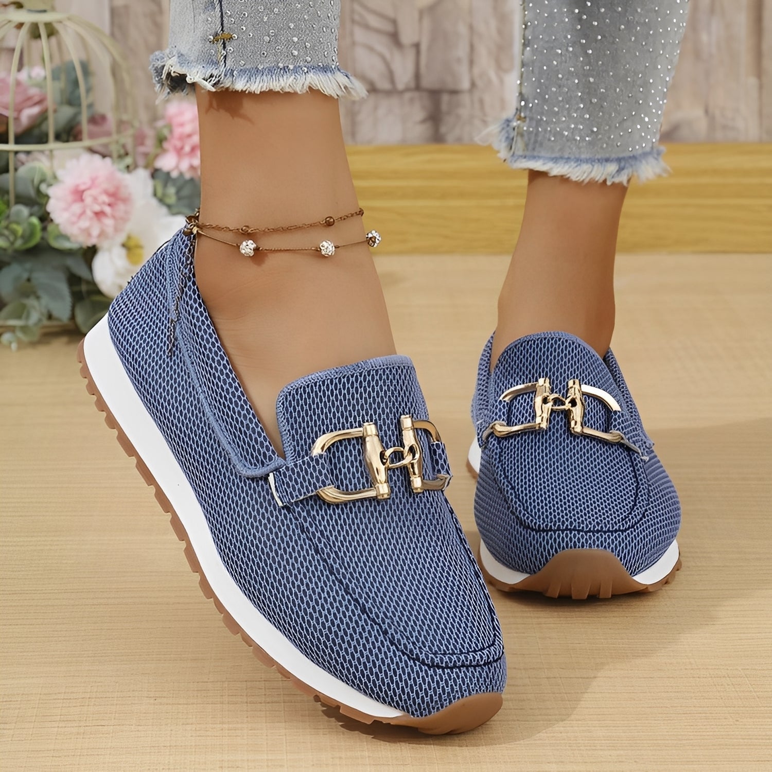 Monica – Mocassins pour femmes – Simples et décontractés