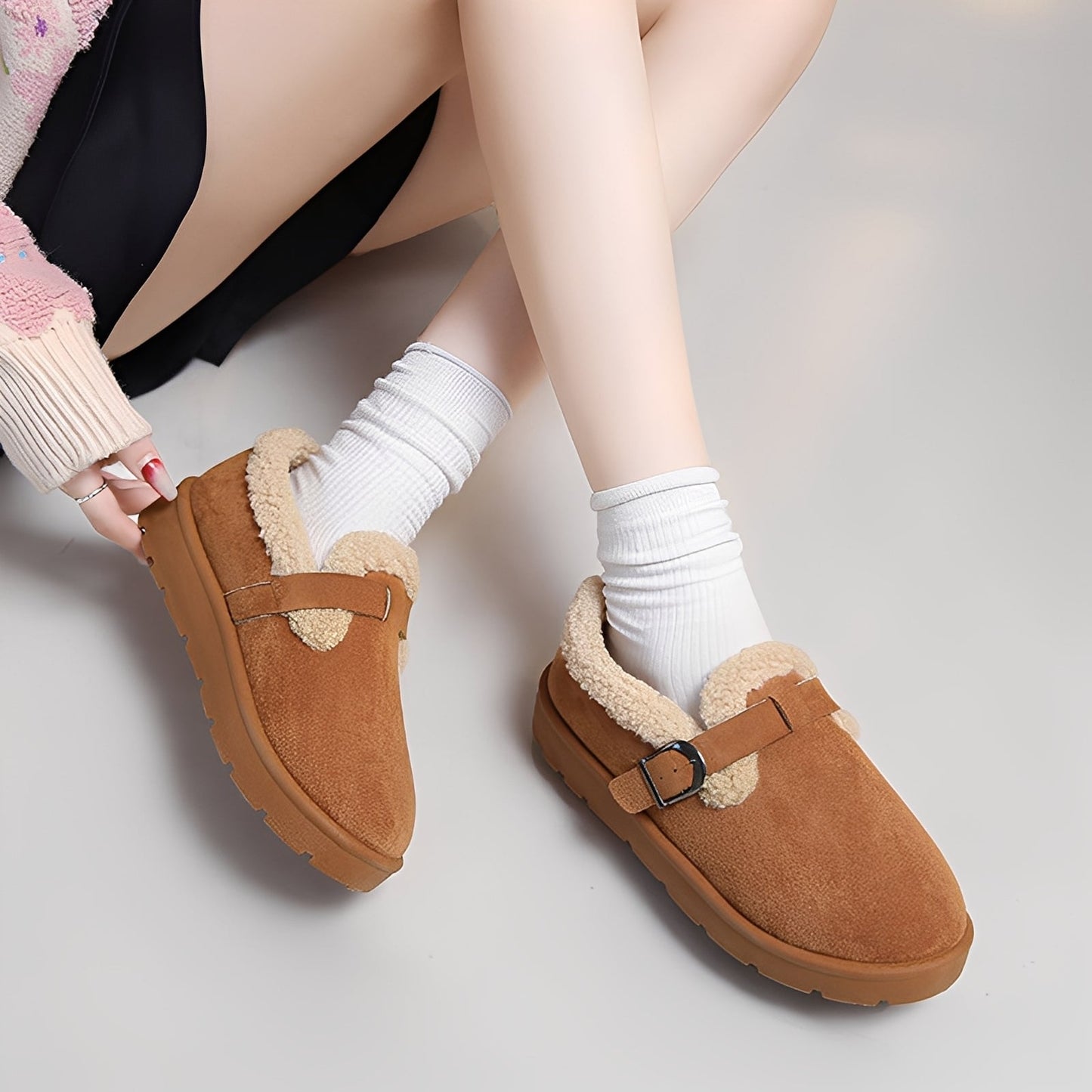 Jenee - Warme Damenstiefel mit rutschfester Sohle