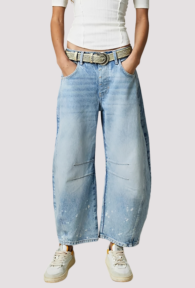 Kendra - Pantalon Large Élégant