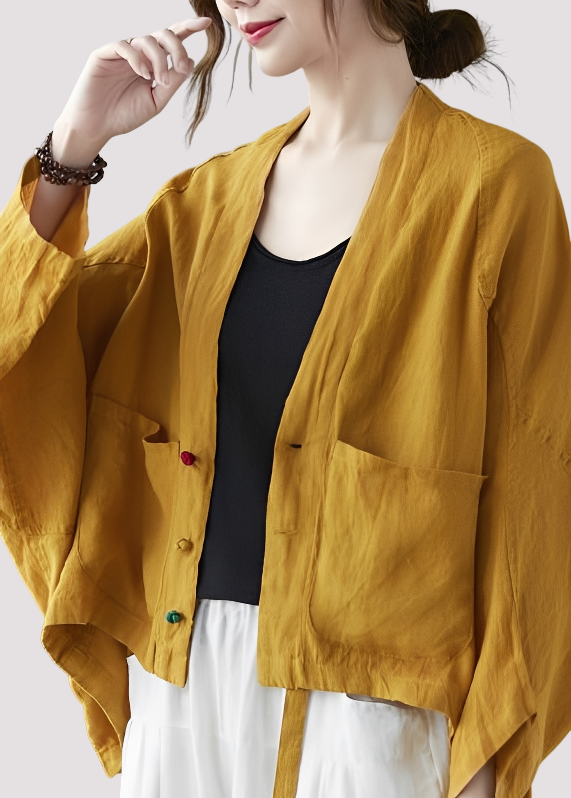 Tilly - Cardigan ample et décontracté avec poches pour femmes