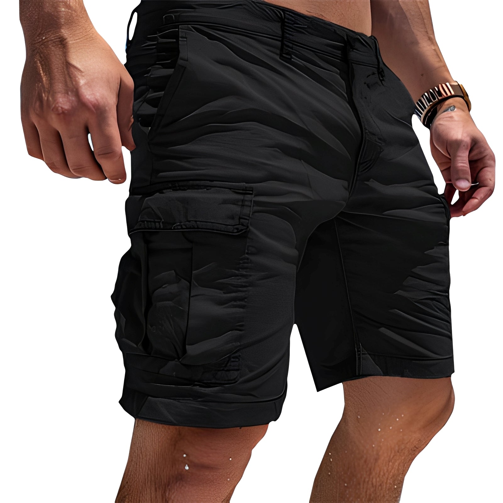 Jandy -  Short cargo décontracté pour homme