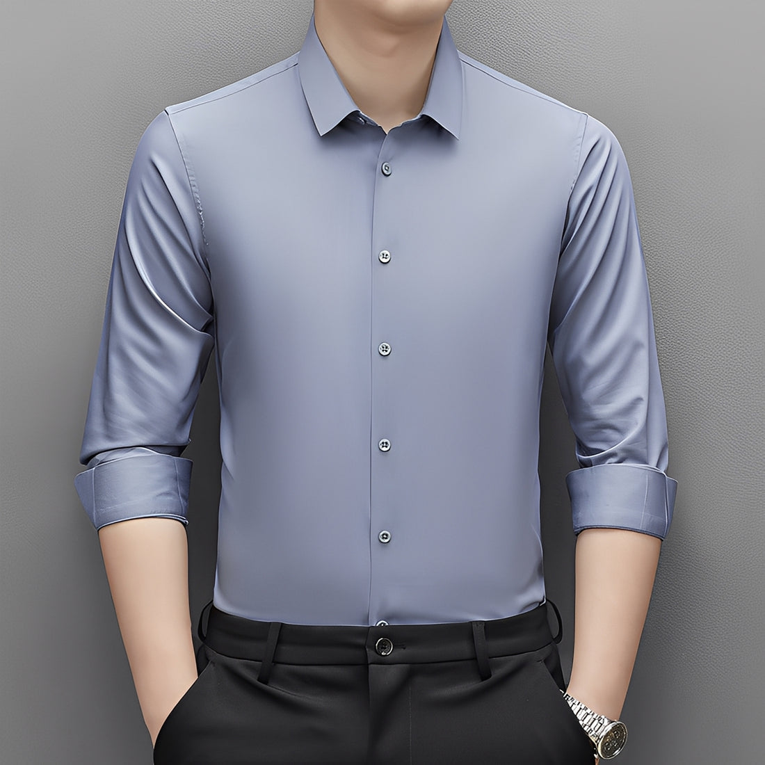 Félix - Chemise stretch infroissable pour homme