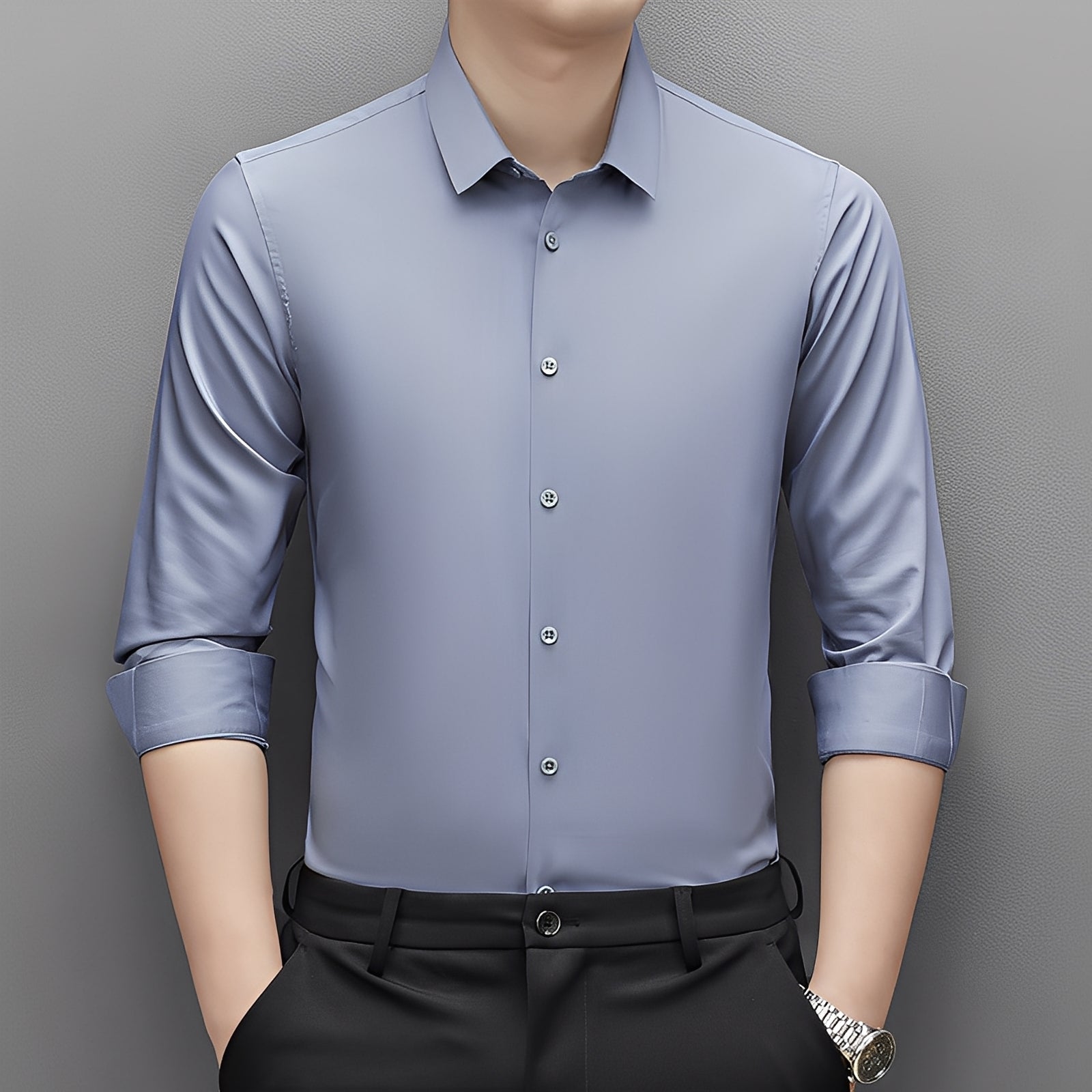 Félix - Chemise stretch infroissable pour homme