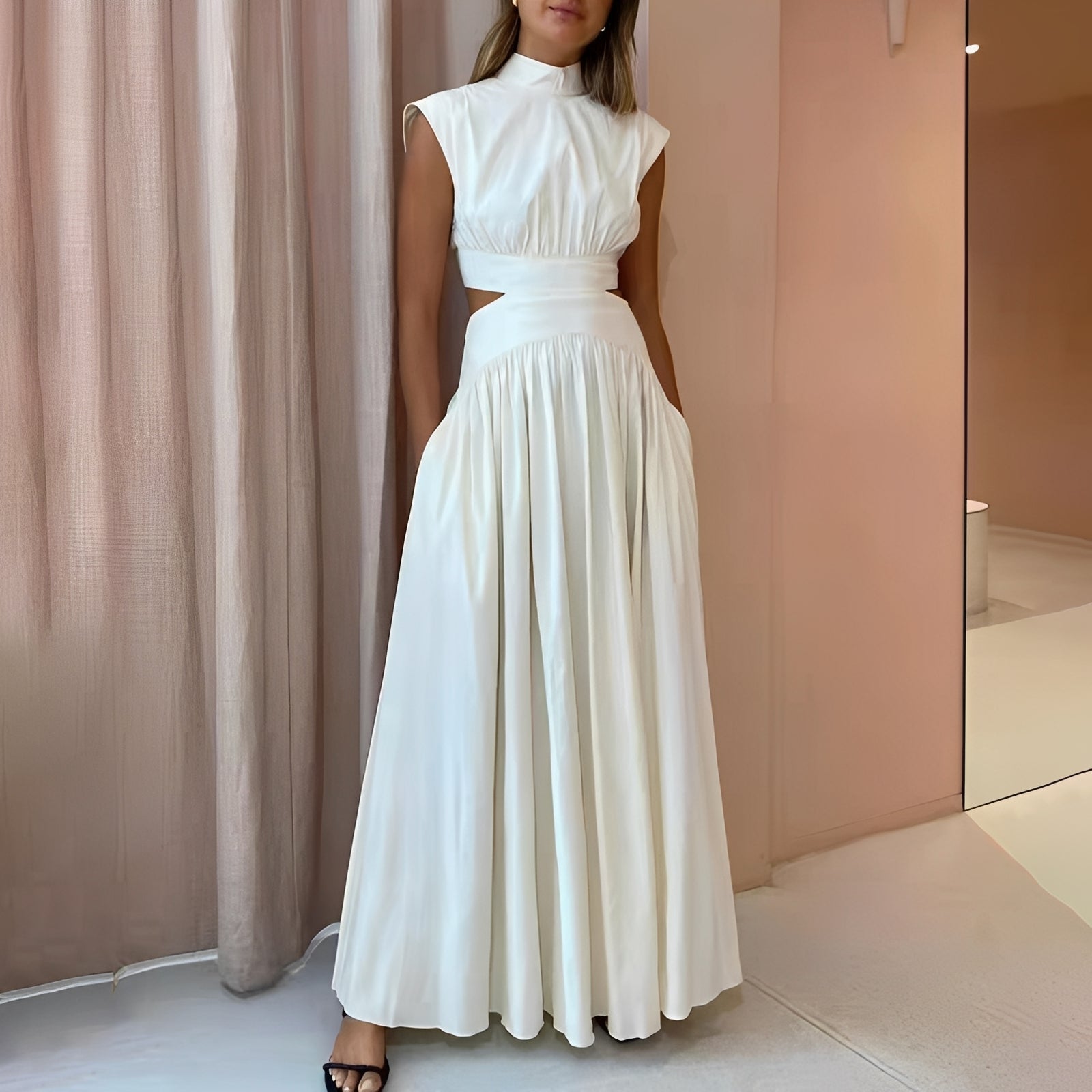 Isabella - Élégante Robe Sans Manches