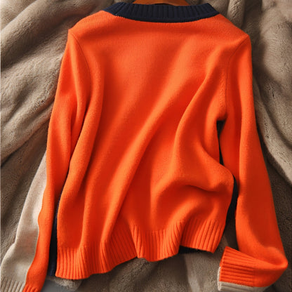 Allie - Eleganter gestreifter Damenpullover