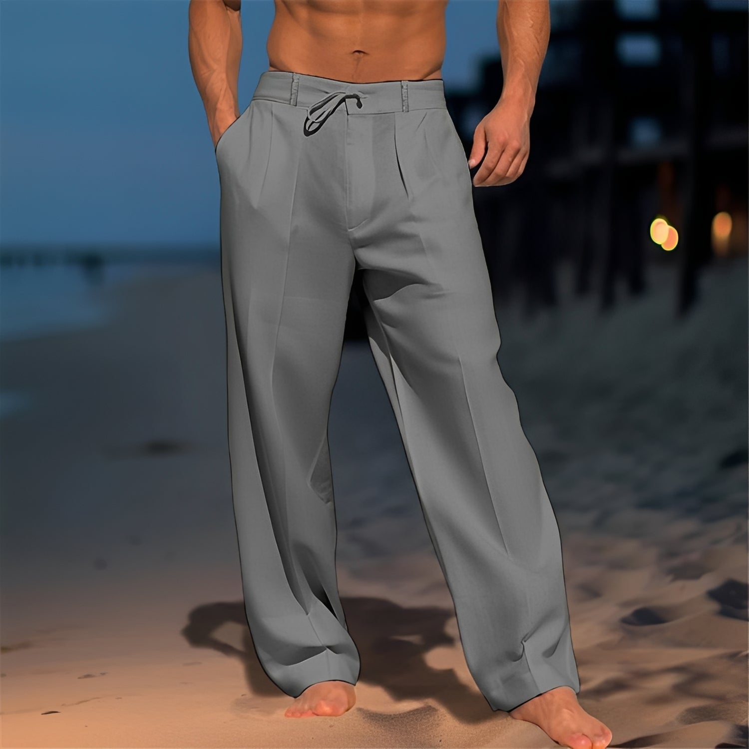 Thomas - Pantalon large et confortable pour hommes