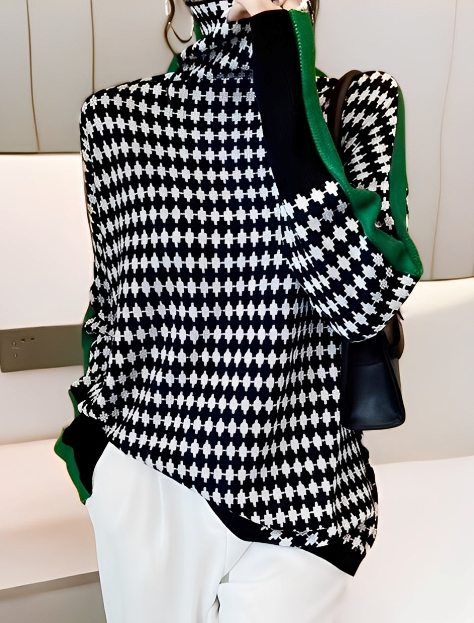 Bryony - Pull élégant à col roulé pour femmes