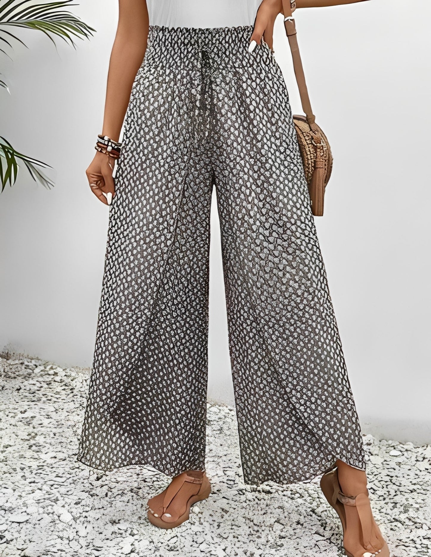 Hannah - Elegant flowing ethnic trousers for women