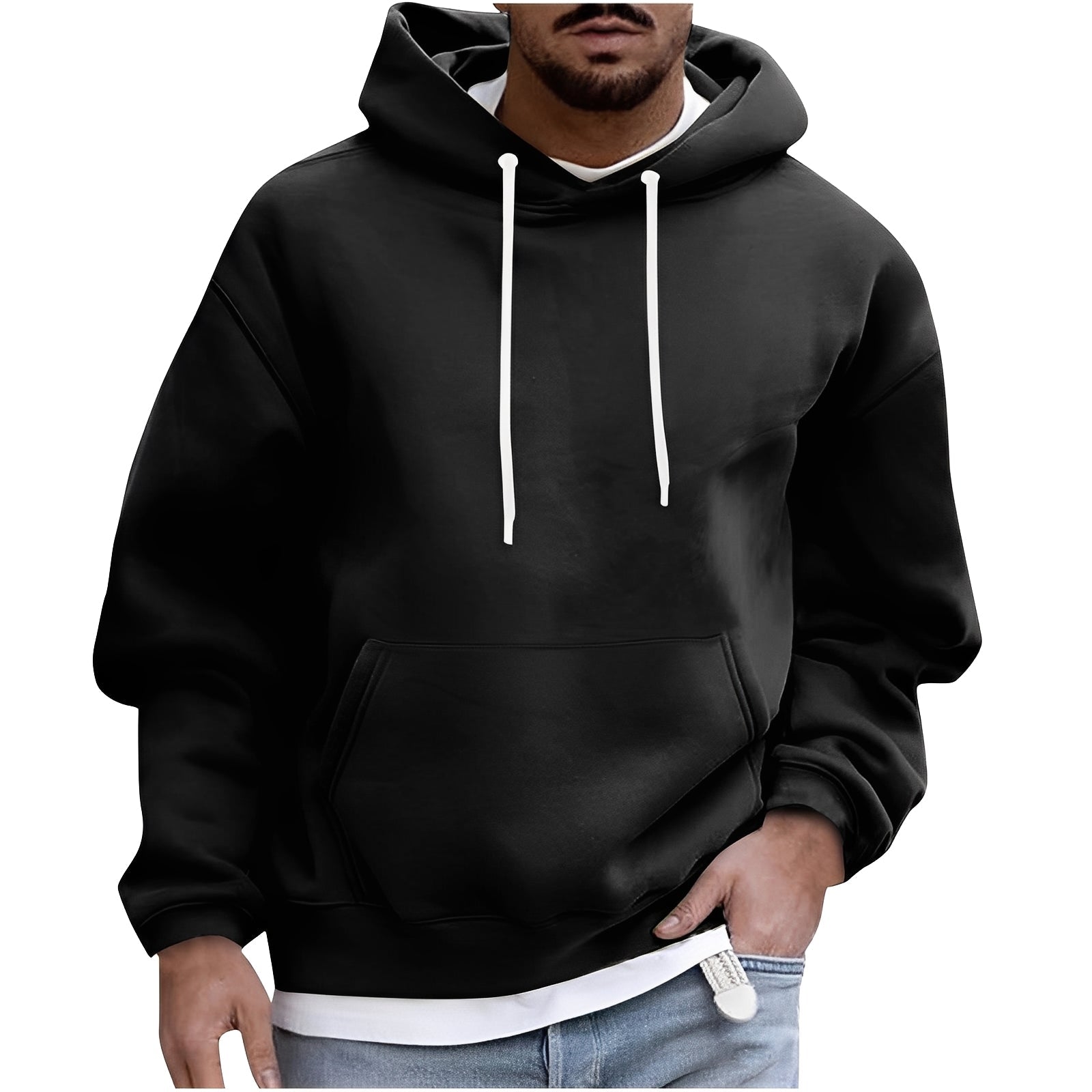 Benson - Chale, sweat à capuche pour homme, bien chaud