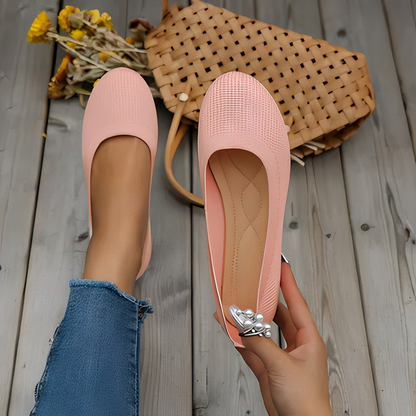 Karryle - Bequeme Damenschuhe mit rundem Vorderteil