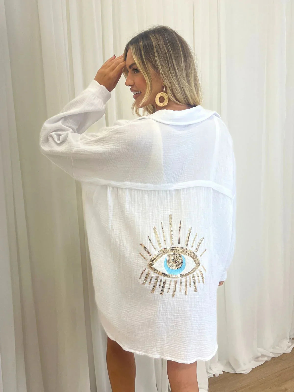 Giada – Kimono Brodé Oversize