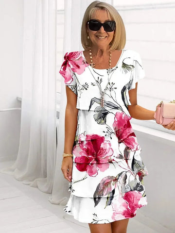 Mia - Robe d'été à motifs floraux pour femmes