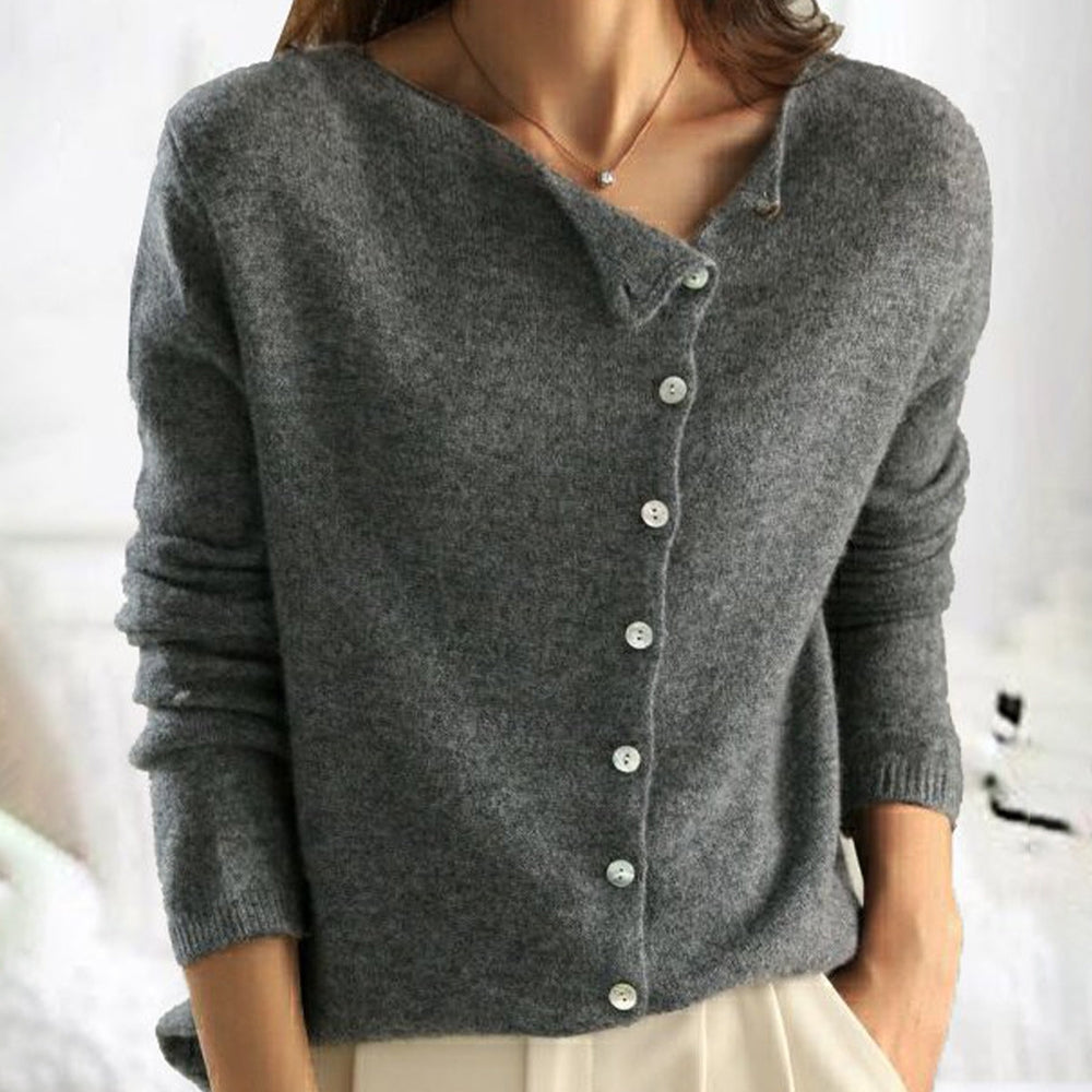 Zuri – Pull Élégant avec Boutons