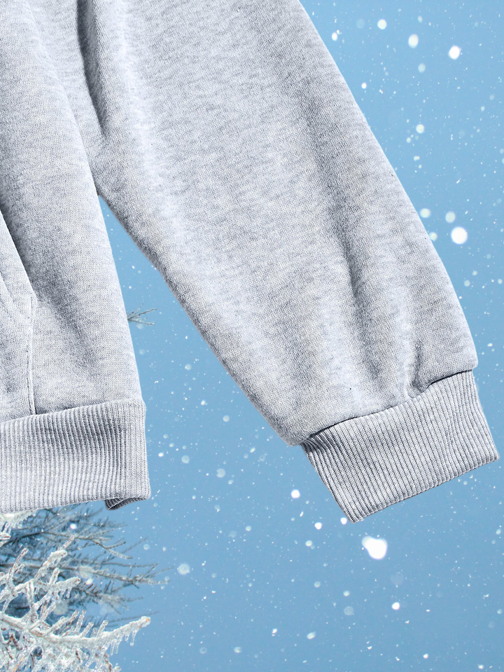 Good Day! – Sweat à capuche en coton avec déclaration