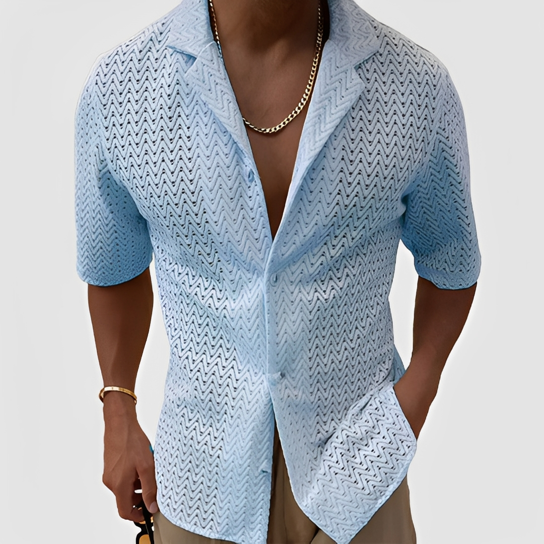 Bernie - Chemise d'été respirante pour homme