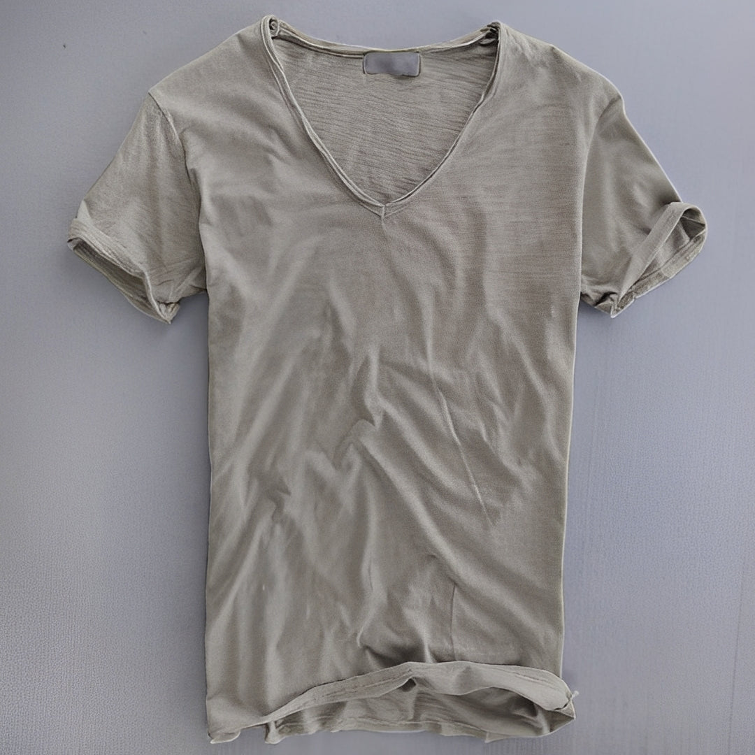 Lemuel - T-shirt d'été décontracté pour homme
