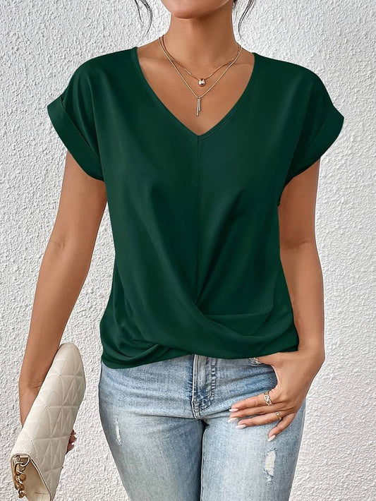 Zinnia – T-shirt décontracté manches courtes