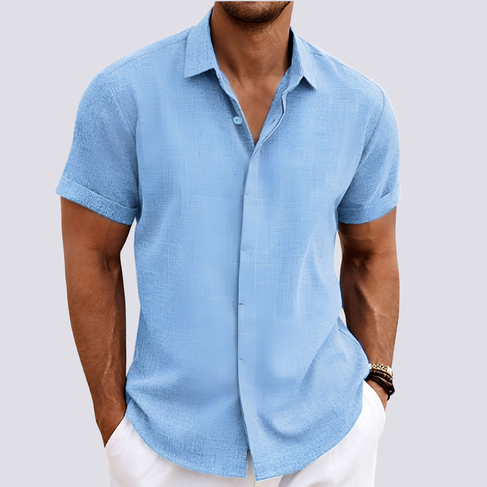 Jamie – Chemise homme – décontractée et confortable