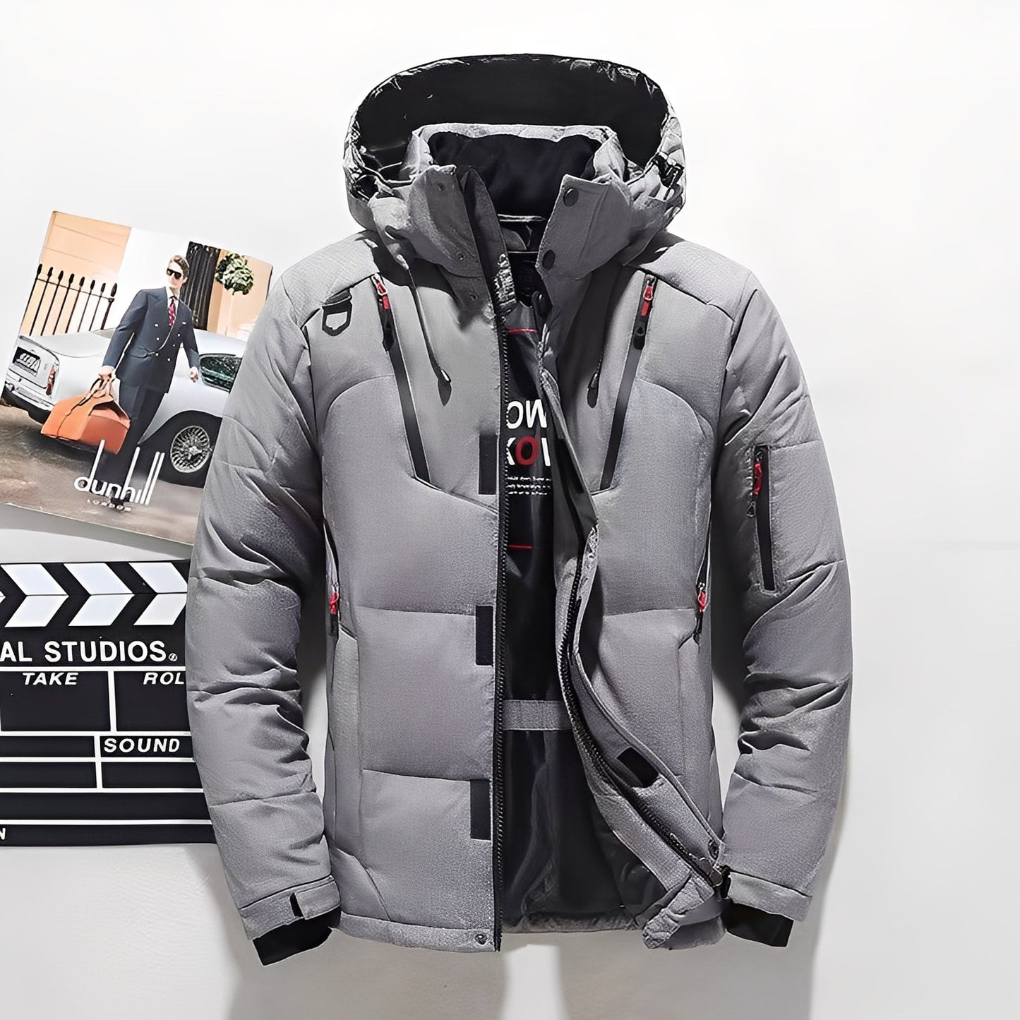 Robert - Veste d'hiver épaisse et tendance pour hommes