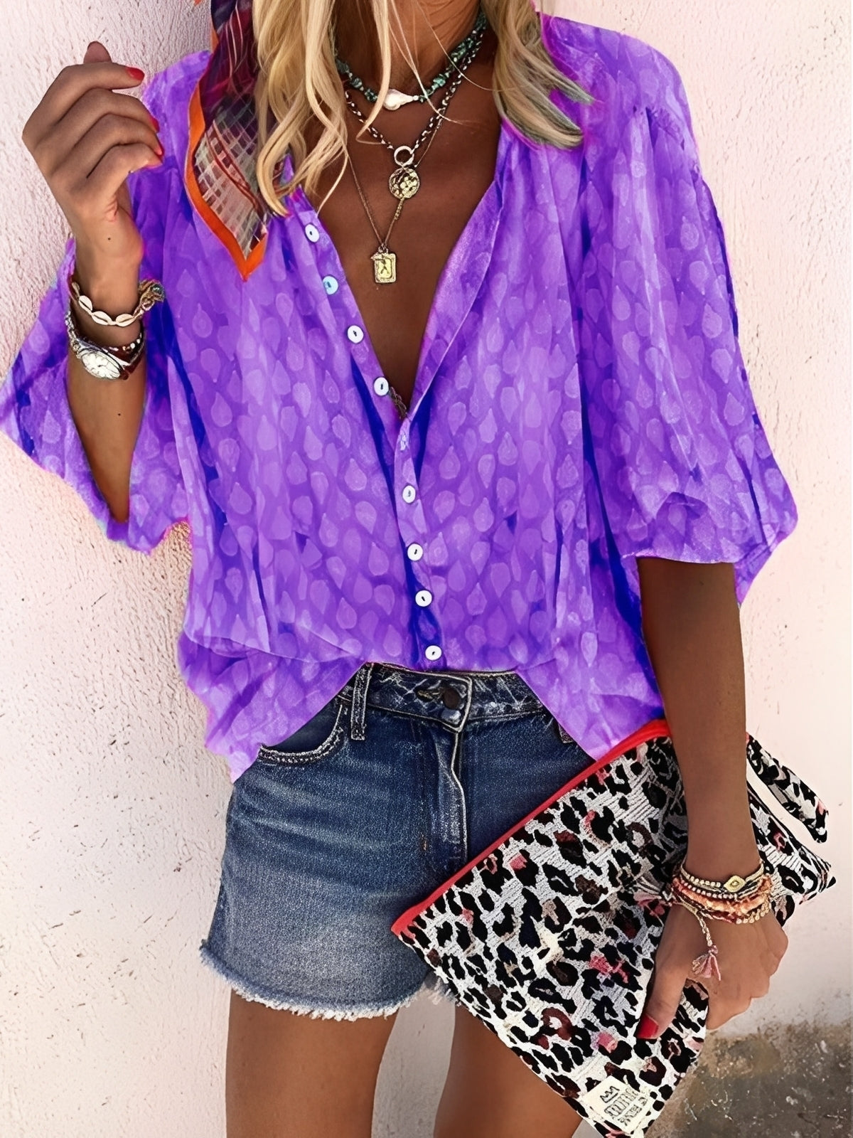 Jesse – Blouse femme – ample et décontractée