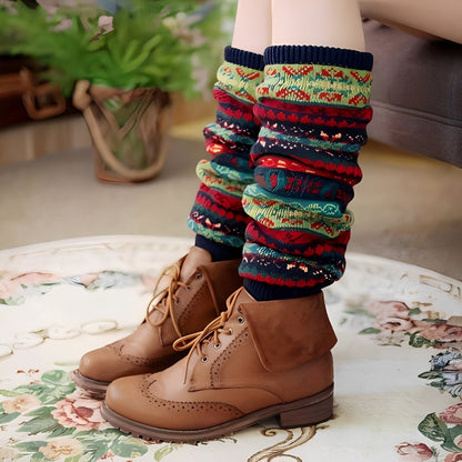 Suzanna - Chaussettes élégantes et chaudes en coton épais pour femmes