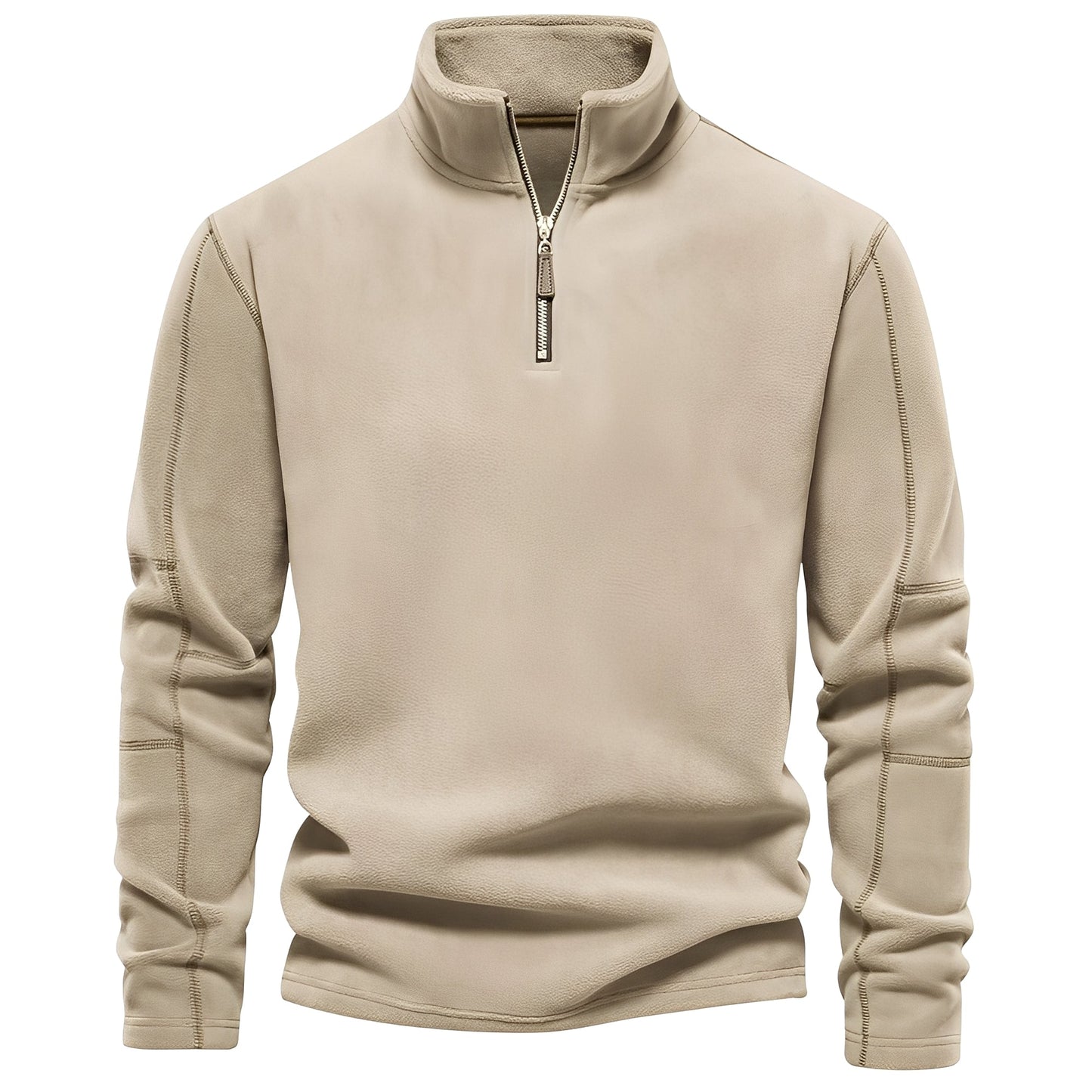 Nicholas - Chic pull polaire zippé pour hommes