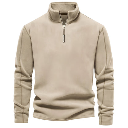 Nicholas - Chic pull polaire zippé pour hommes