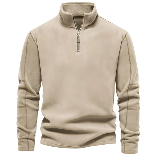 Nicholas - Chic pull polaire zippé pour hommes